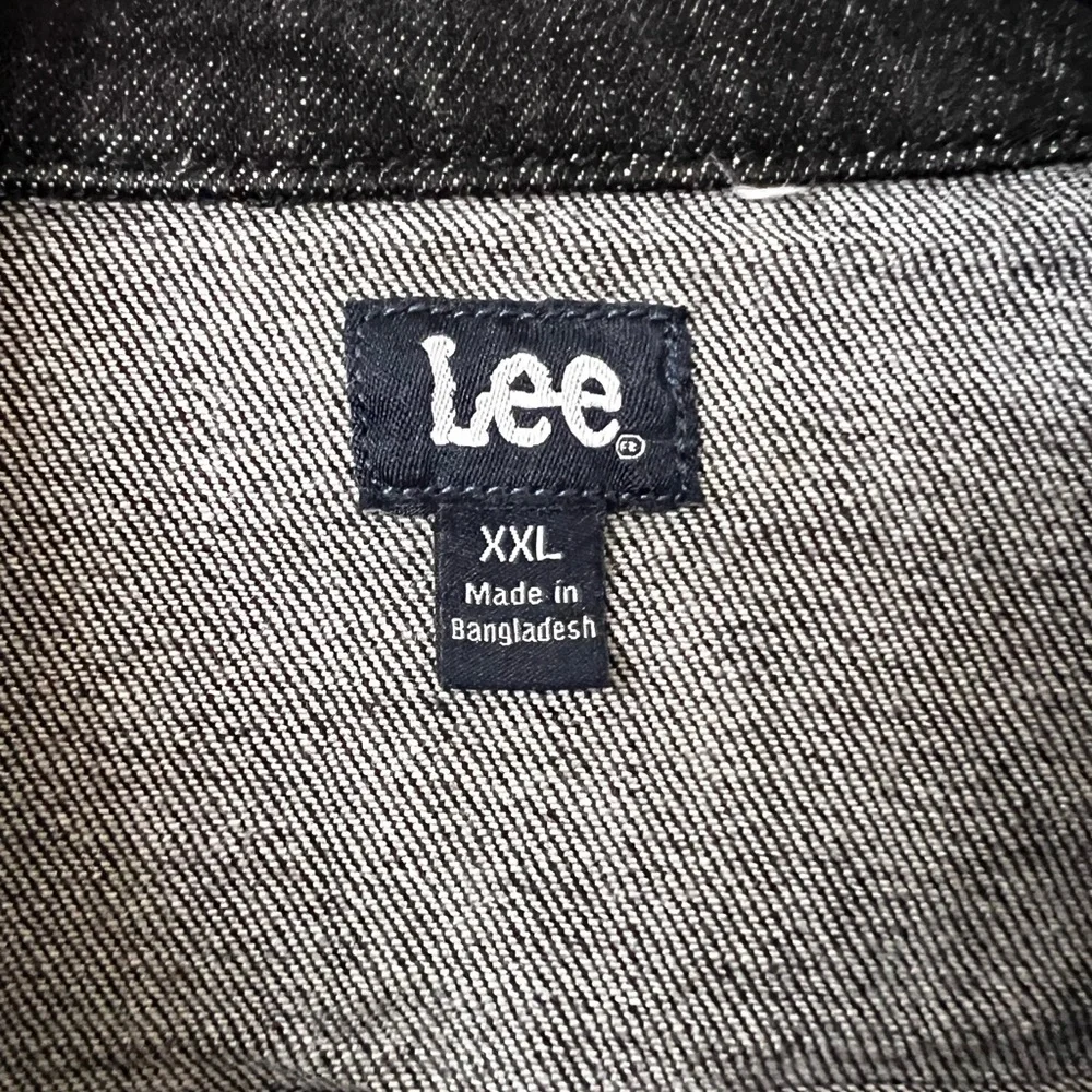 NEW Lee Women's Sz XXL Heritage Premium Stretch Classic Fit Black Denim Jacket - Picture 12 of 12